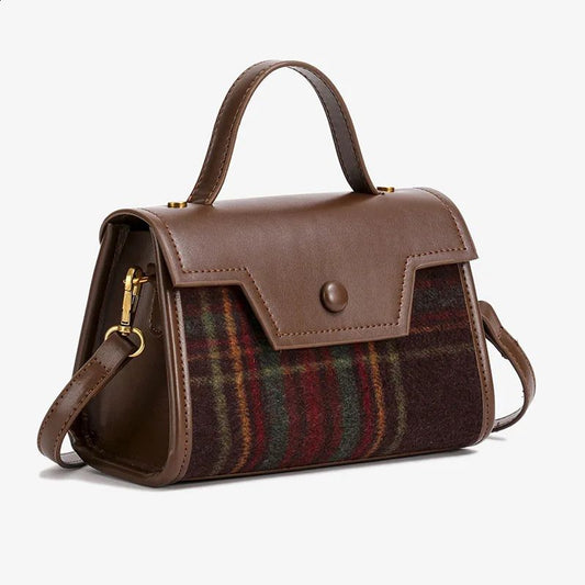 Plaid Crossbody Bag
