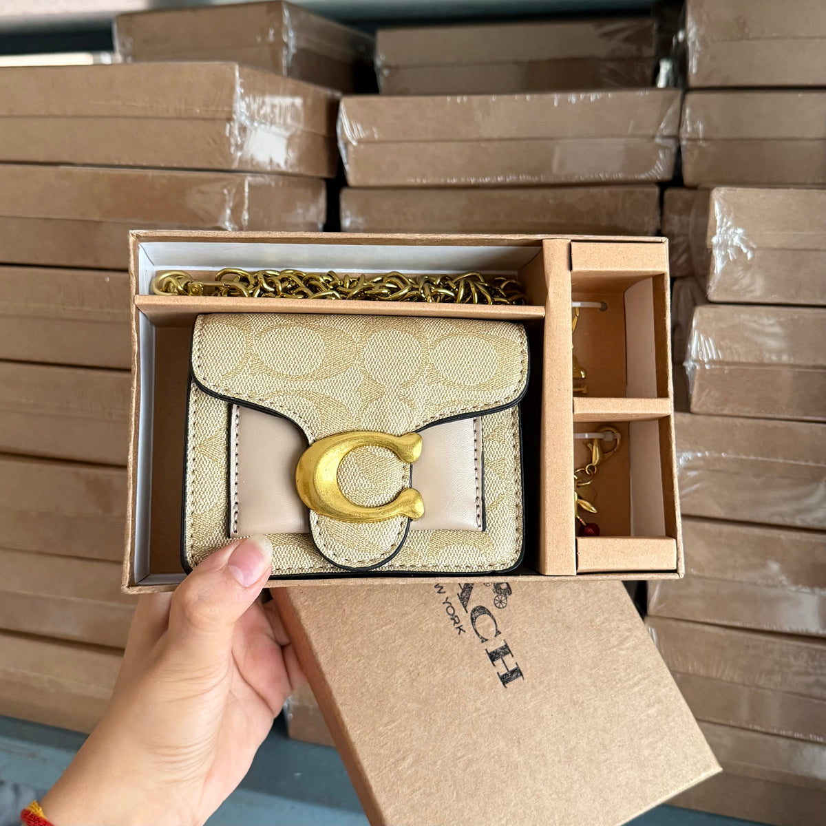 Mini Sling Wallet + 2 Mini Charms