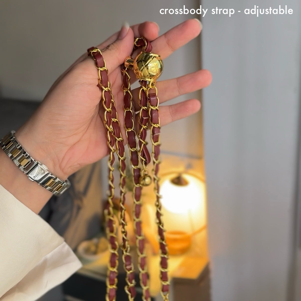 Vanity Bag with Chain