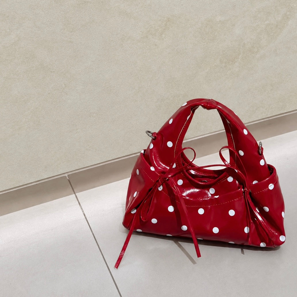 Polka Bow Bag