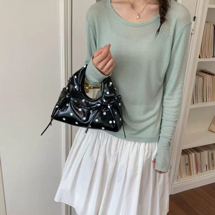 Polka Bow Bag