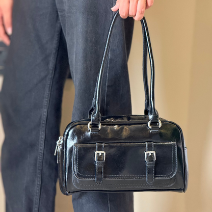 Glossy Y2K Shoulder Bag