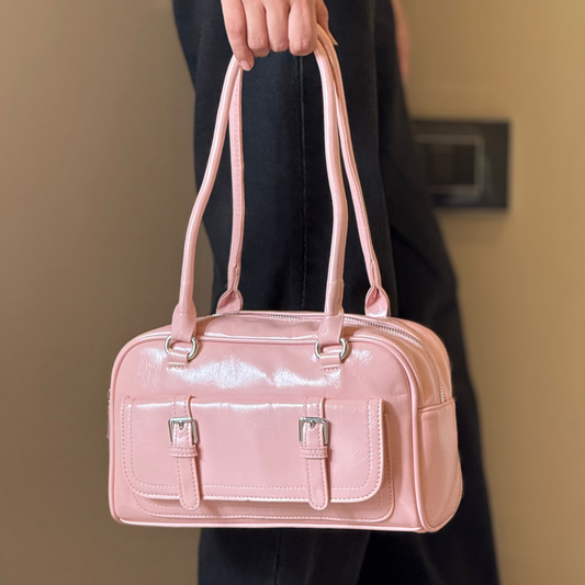 Glossy Y2K Shoulder Bag