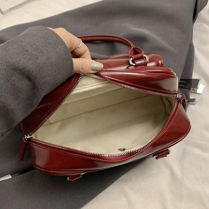 Retro Silver Shoulder Bag