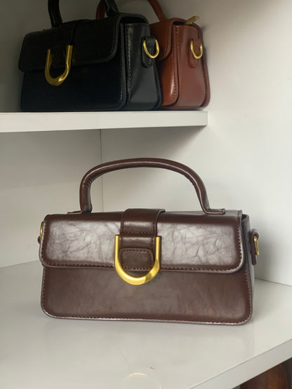 Structured Buckle bag