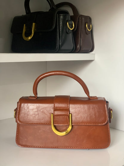 Structured Buckle bag