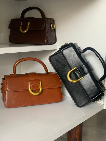 Structured Buckle bag