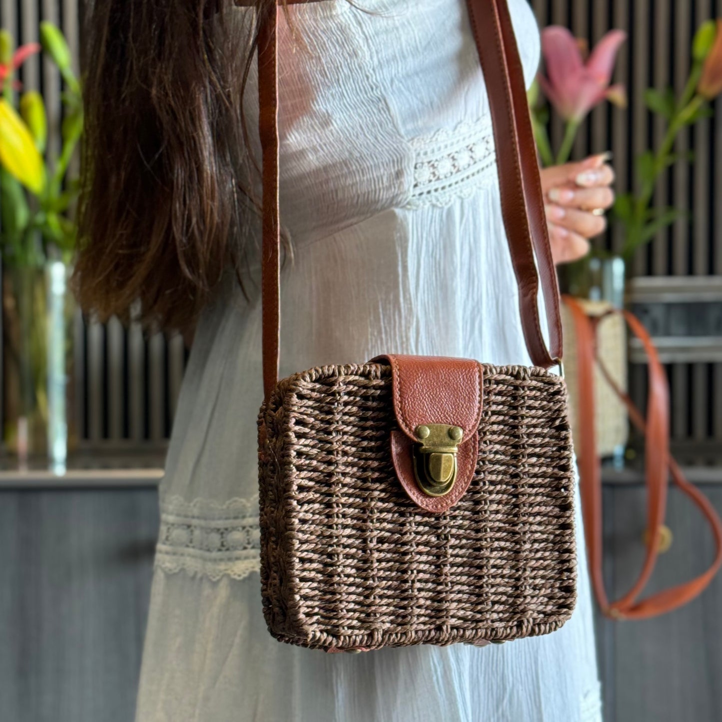 Jute Sling bag- Bali bag