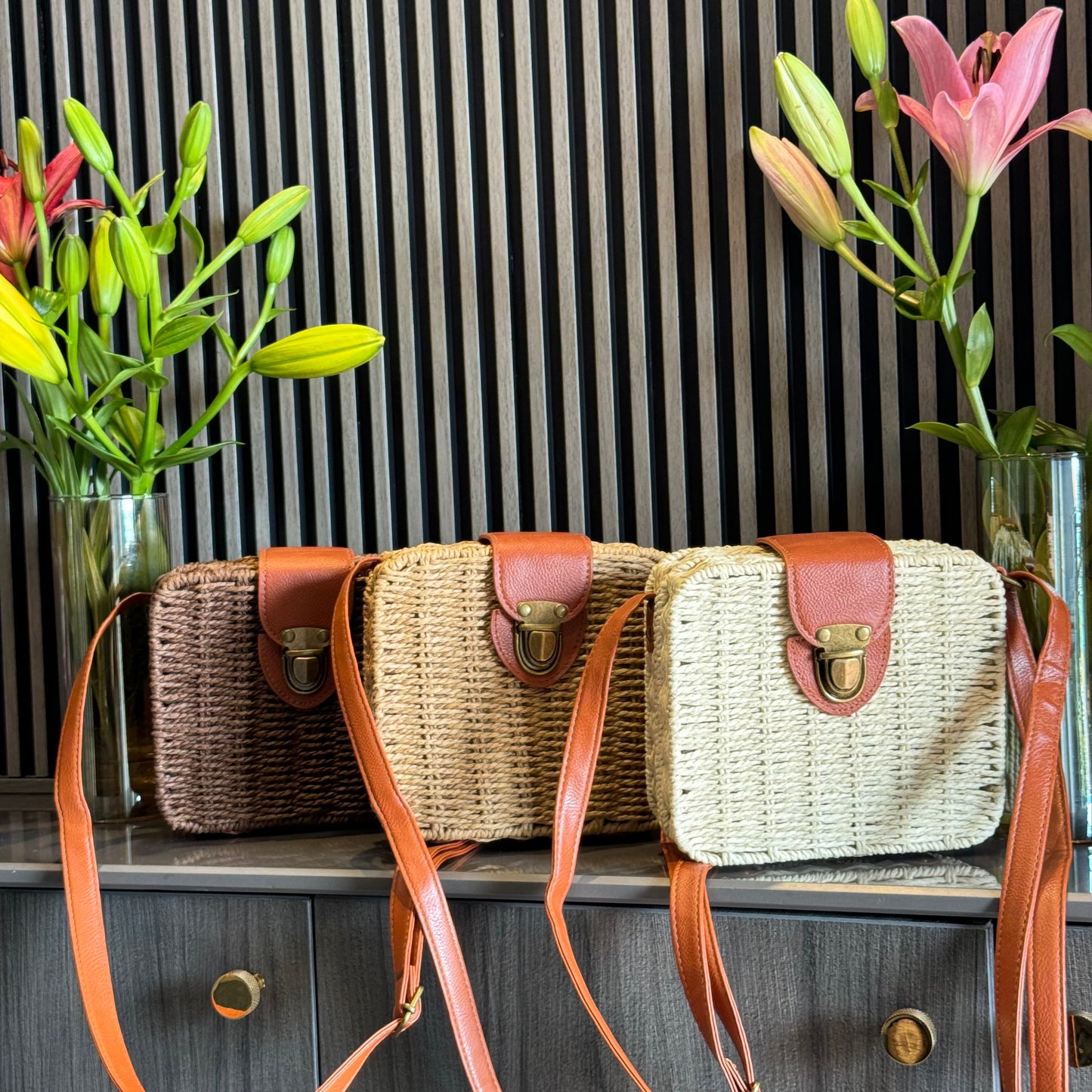 Jute Sling bag-Bali Bag