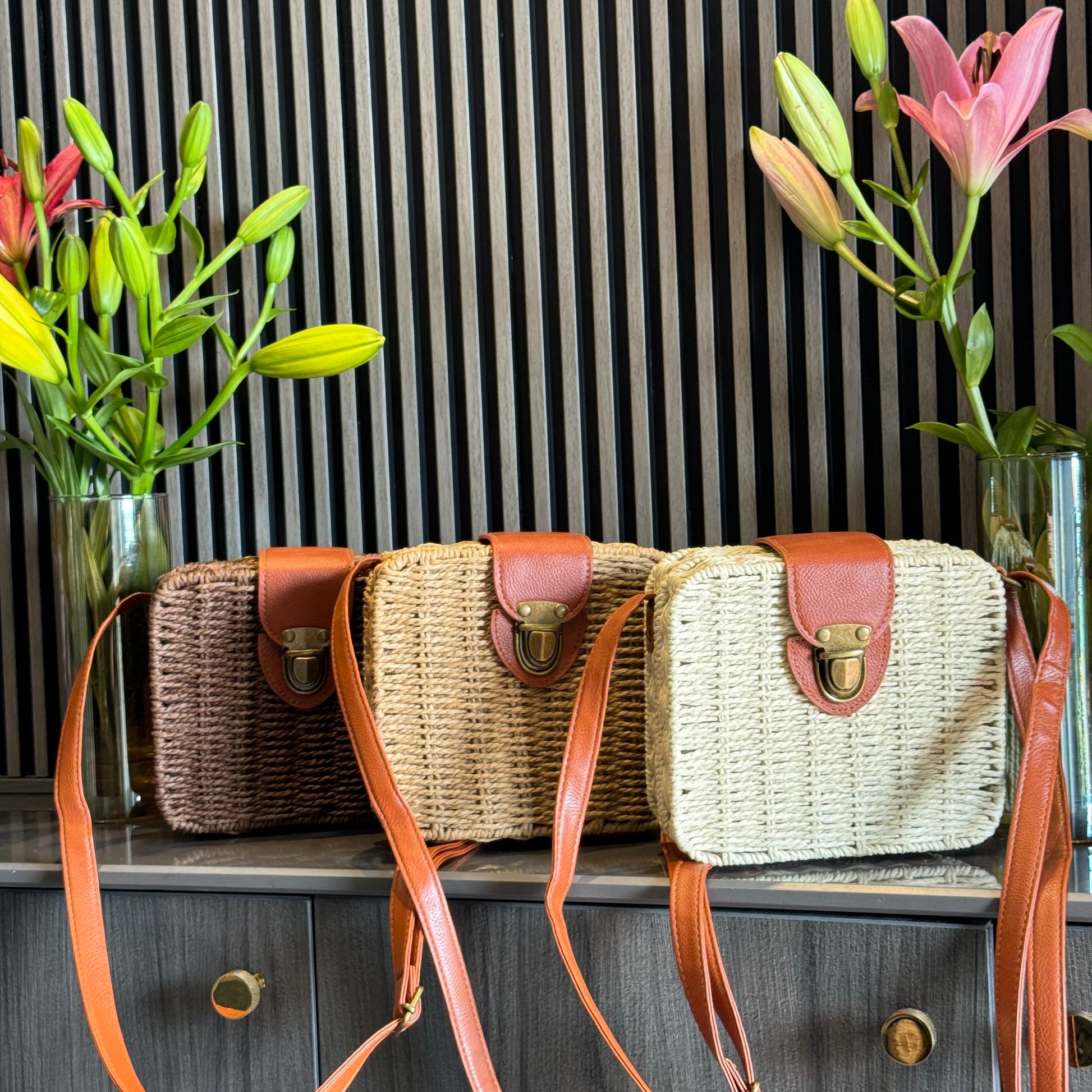 Jute Sling bag-Bali Bag