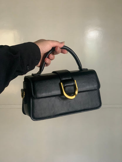 Structured Buckle bag