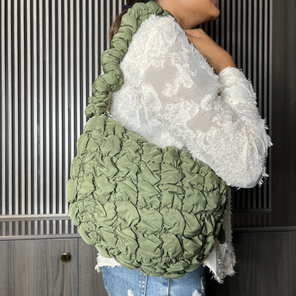 Soft Fabric Puffy Bag