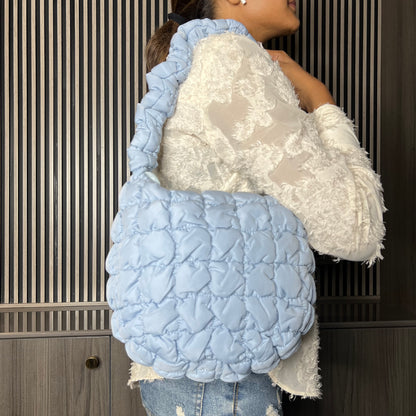 Soft Fabric Puffy Bag